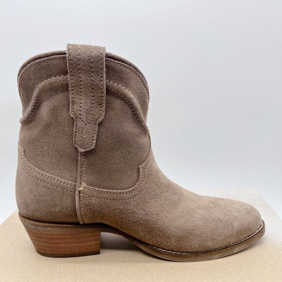 Dingo Tumbleweed Women’s Ankle Boots Casual Booties Sand Suede Leather US 7.5 - Picture 9 of 13